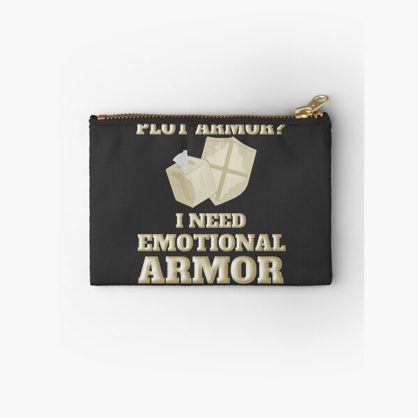 Item preview, Plot Armor? I Need Emotional Armor – Funny Book Lover Quote designed and sold by bookstackdream.