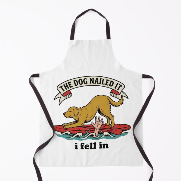 Item preview, Dog Yoga Paddleboard Tattoo Flash: The Dog Nailed It designed and sold by Osmose-Studio.