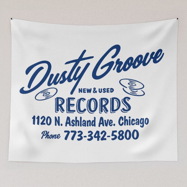 Item preview, Dusty Groove Records designed and sold by ThomasKadmon.