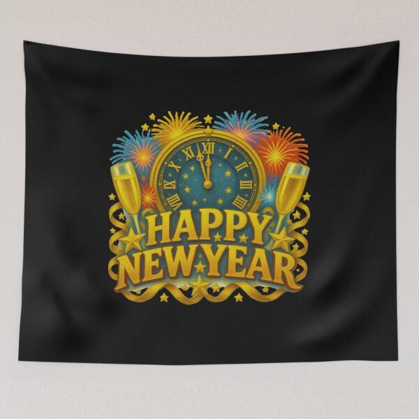 Item preview, Happy New Year 2027 Fireworks designed and sold by Genius Geek.