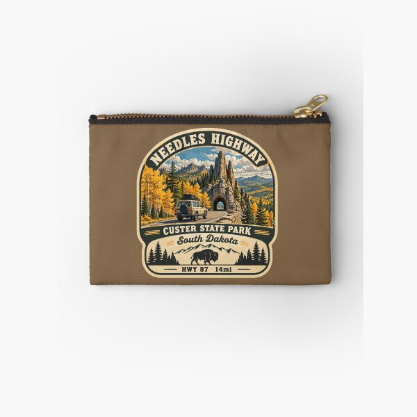 Item preview, Needles Highway US87 USA Black Hills South Dakota Sticker TShirt 4x4 09 designed and sold by OuterShellUK.