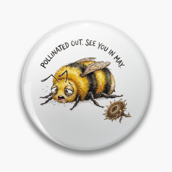 Item preview, Exhausted Bee Hibernation designed and sold by Tiffany Roy.