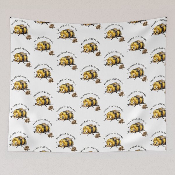 Item preview, Exhausted Bee Hibernation designed and sold by Tiffany Roy.