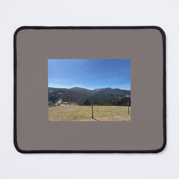 Item preview, Vast Sunlit Mountain Range with Rolling Meadows designed and sold by Wild---Threads.