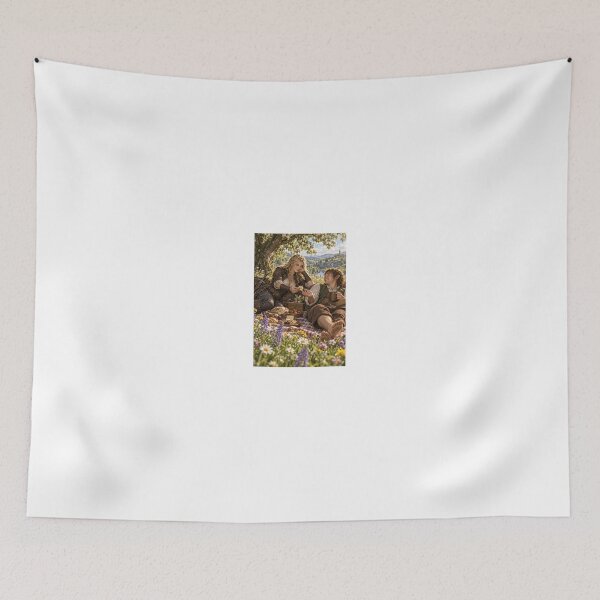 Item preview, Astrid Aurelia hobbit in flower meadow designed and sold by CathryneDelamort.