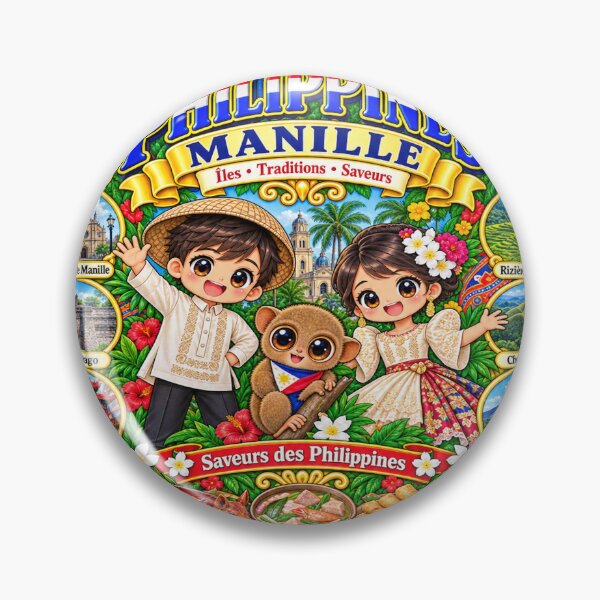 Item preview, Philippines Manila – Kawaii Trip, Islands, Traditions and Flavors of the Philippines designed and sold by Cifi64.
