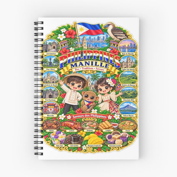 Item preview, Philippines Manila – Kawaii Trip, Islands, Traditions and Flavors of the Philippines designed and sold by Cifi64.