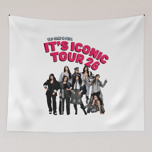 Item preview, TLC Salt N Pepa Tour 2026 Iconic Tour designed and sold by WallHelloStore.