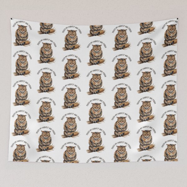 Item preview, Protective Cat Corn Harvest designed and sold by Tiffany Roy.