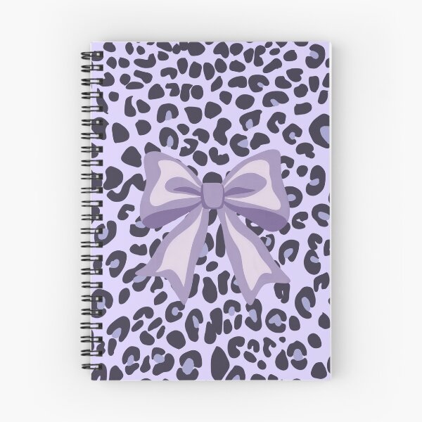 Item preview, Cute Pastel Lilac Purple Coquette Bow Leopard Print Aesthetic Pattern designed and sold by MayoshaVibes.