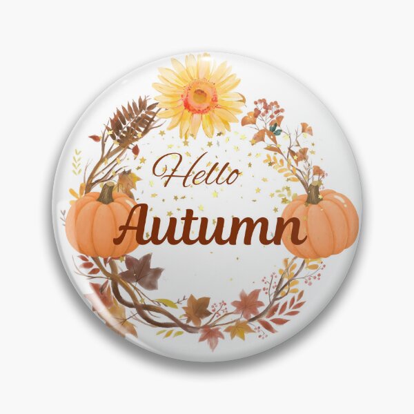Item preview, Hello Autumn Fall decor designed and sold by HoppingCreation.