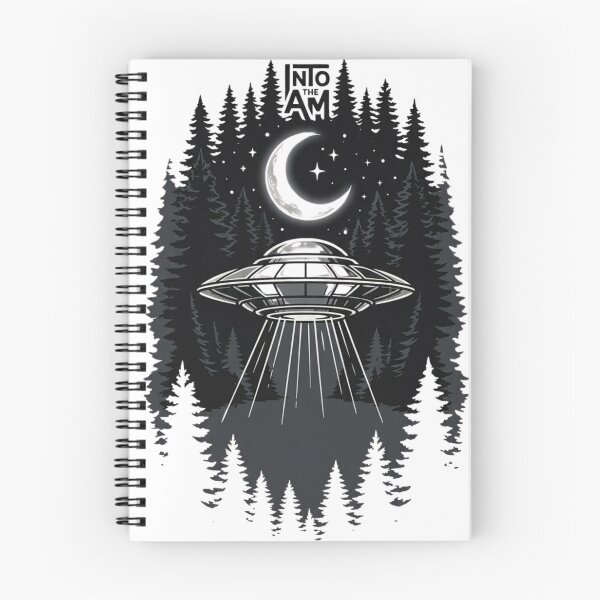 Item preview, INTO THE AM WILDERNESS UFO DESIGN designed and sold by Mad Apparel.