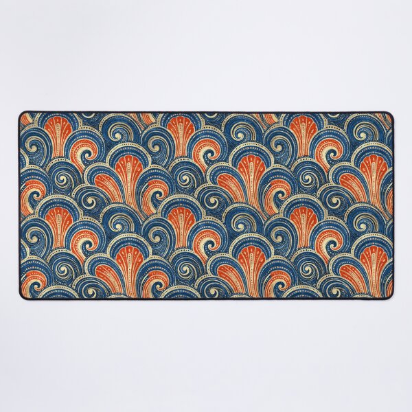 Item preview, Repeating Great Waves Pattern designed and sold by JaimeLikes.