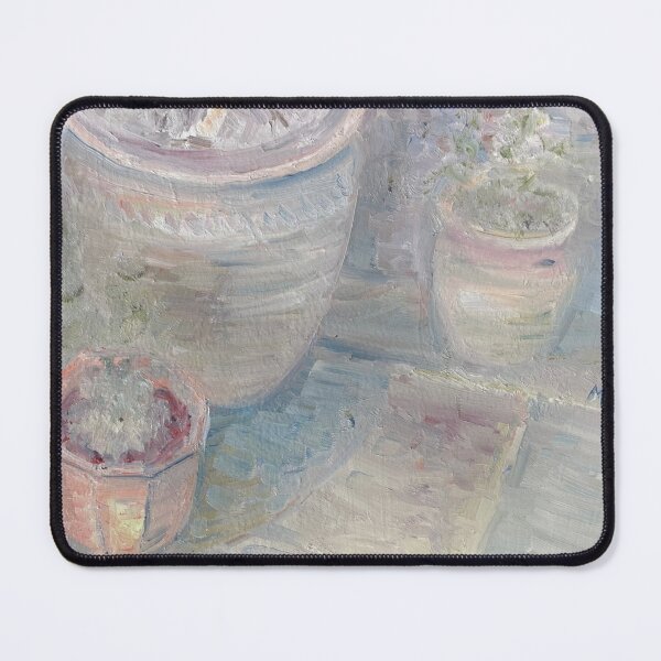 Item preview, Three Pots on the Terrace, Shoscombe designed and sold by Mary C Bon Art .