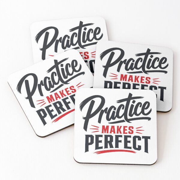 Item preview, Practice Makes Perfect designed and sold by GoodPlaceToShop.