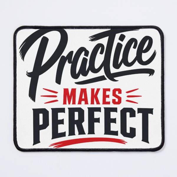 Item preview, Practice Makes Perfect designed and sold by GoodPlaceToShop.