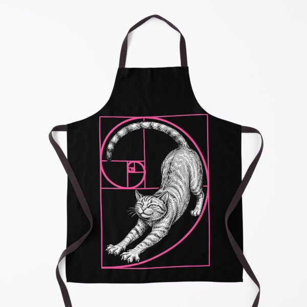 Item preview, Fibonacci Spiral Feline Cat Lover Geometry Funny Cats designed and sold by GrandeDuc.