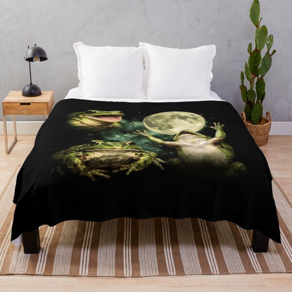 Artikelvorschau, Verehre den Mond – Lustiges Frosch-Meme – Vintage-Natur-Shirt entworfen und verkauft von Blebaylem.