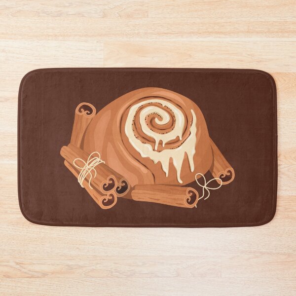 Item preview, Cute Cinnamon Roll with Cinnamon Sticks and Ribbons designed and sold by A-U-Design.