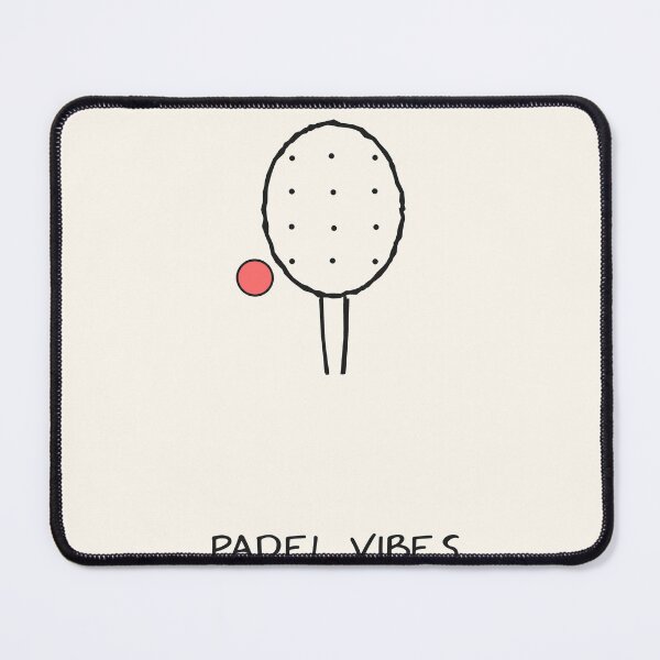 Item preview, Padel Vibes Only Doodle Design designed and sold by CourtCultureHQ.