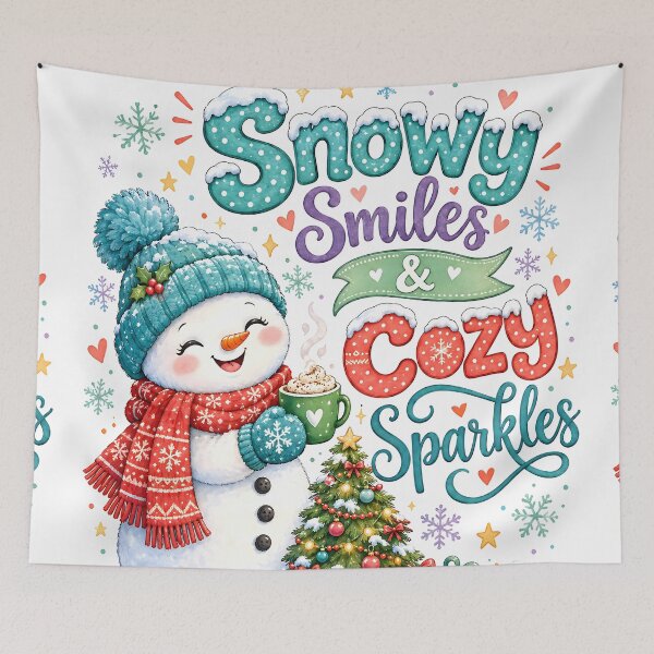 Item preview, Snowy Smiles Cozy Christmas Sparkles designed and sold by Pure Craft.