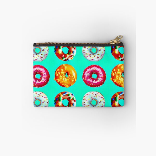 Aperçu de l'œuvre Donuts sur turquoise créée et vendue par Yamy Morrell Art and Design.