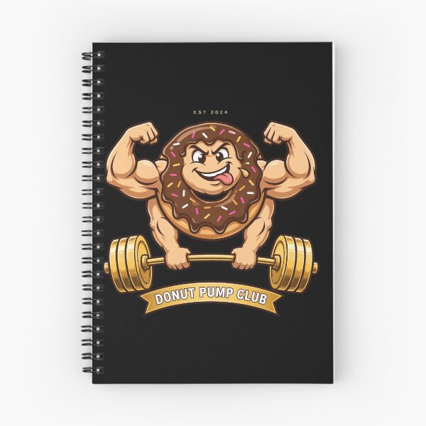 Artikelvorschau, Donut Pump Club Lustiges Fitnessstudio - Muskel-Donut-Kreuzheben-Bodybuilding entworfen und verkauft von StrongEveryDayStore.