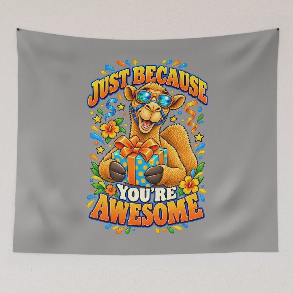 Item preview, Just Because Camel – Funny Camel Gift T-Shirt Animal Graphic Camel T-Shirt designed and sold by Camel & Quirk.