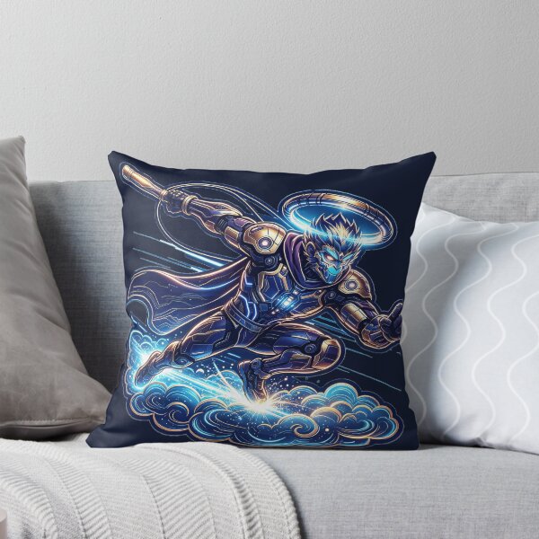 Item preview, Cyberpunk Mecha Sun Wukong Flying Somersault Cloud designed and sold by DigArtis.