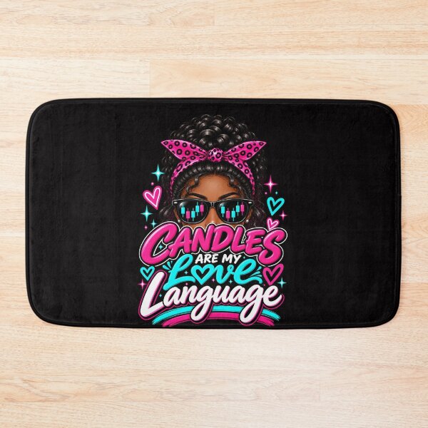 Item preview, Trader Chick-Candles Are My Love Language-Option One- Black Background  designed and sold by Trendi61.