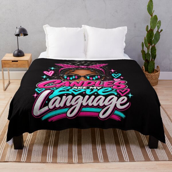 Item preview, Trader Chick-Candles Are My Love Language-Option One- Black Background designed and sold by Trendi61.