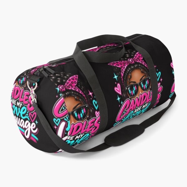 Item preview, Trader Chick-Candles Are My Love Language-Option One- Black Background  designed and sold by Trendi61.