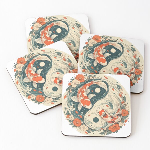 Item preview, Koi, Yin and Yang designed and sold by Ligerheart designs.