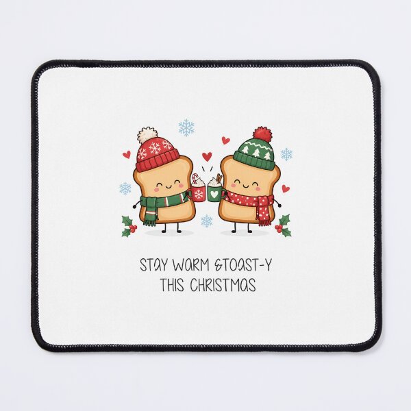 Item preview, Funny Christmas Card | Toast-y Christmas Card | Cute Merry Christmas Greeting designed and sold by Aesthetic-Avenue.