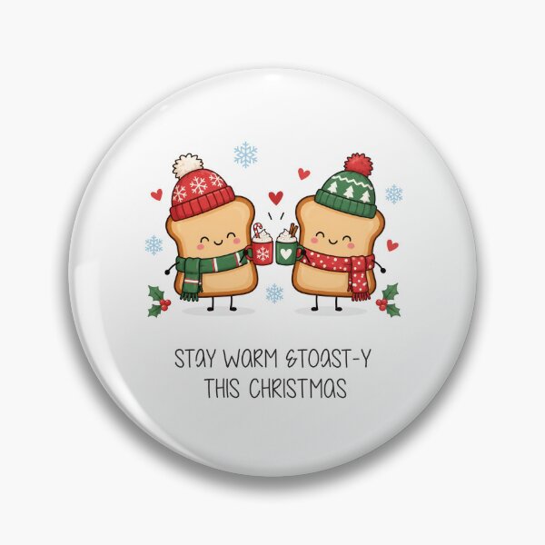 Item preview, Funny Christmas Card | Toast-y Christmas Card | Cute Merry Christmas Greeting designed and sold by Aesthetic-Avenue.