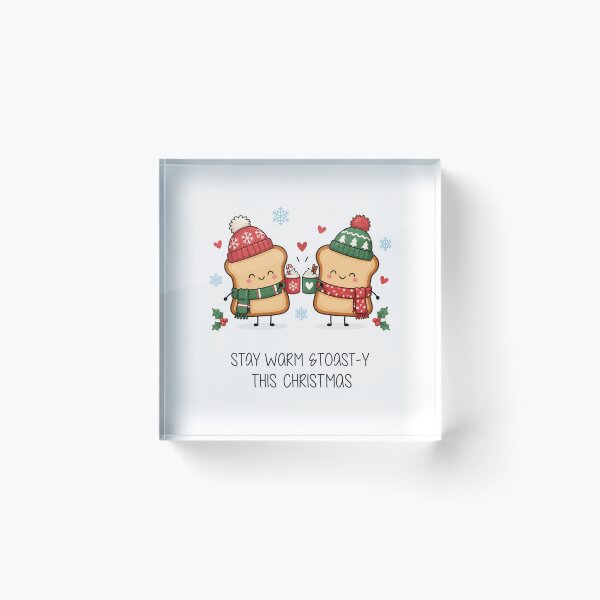 Item preview, Funny Christmas Card | Toast-y Christmas Card | Cute Merry Christmas Greeting designed and sold by Aesthetic-Avenue.