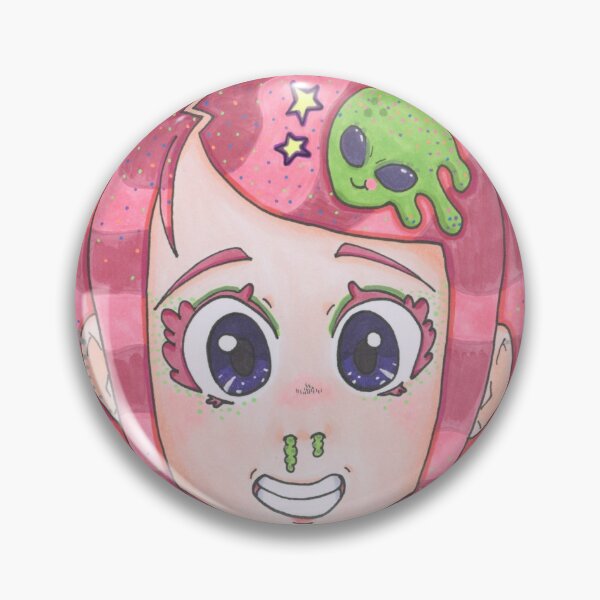 Item preview, 鼻水 Alien Anime Girl Illustration designed and sold by xDannyShermanx.