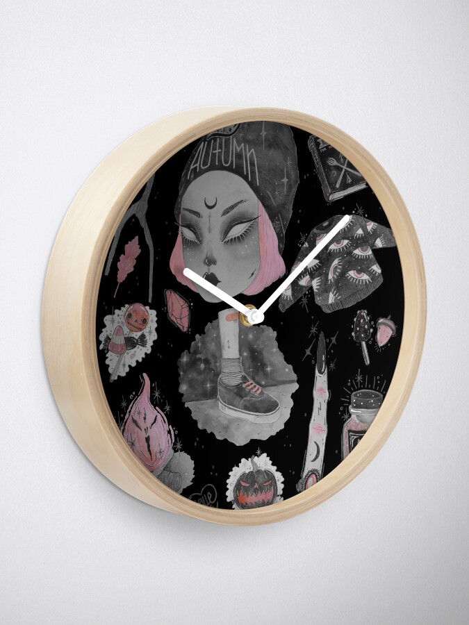 Clock, Magical ϟ Autumn designed and sold by lOll3