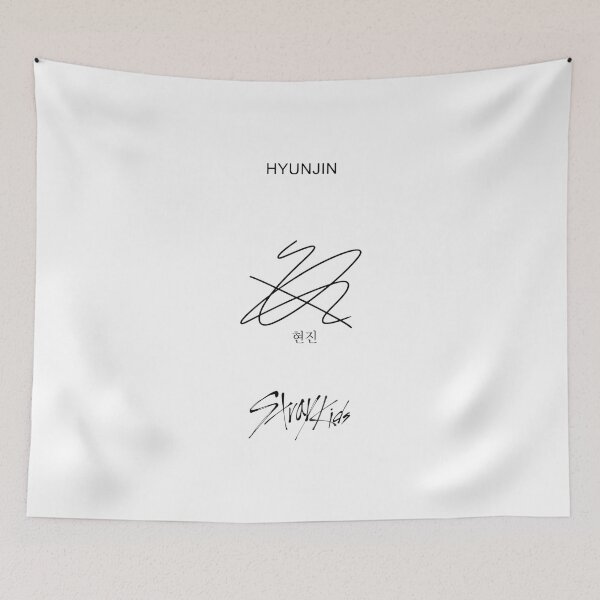 Item preview, Stray Kids DominATE suits black and white tour signatures autographs comeback poster kpop boy group bang chan lee know changbin hyunjin han felix seungmin jeongin designed and sold by Kpop-Noona.
