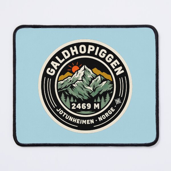 Item preview, Galdhopiggen Norway Scandinavian Mountain Travel designed and sold by Redgiant87x.