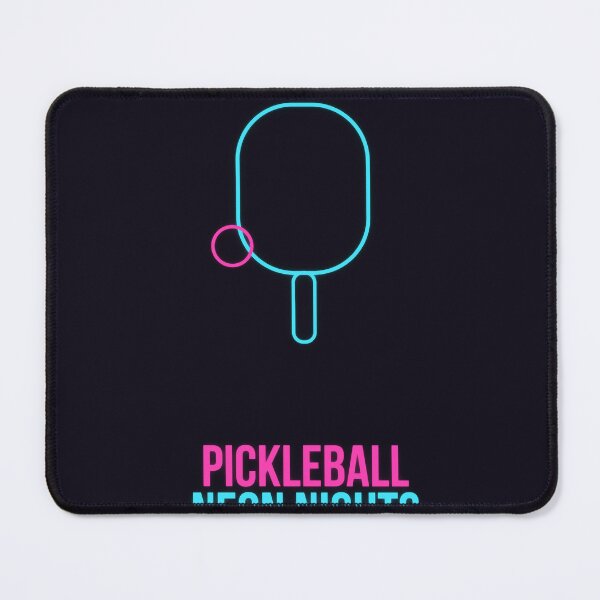 Item preview, Pickleball Neon Nights Glow Design designed and sold by CourtCultureHQ.