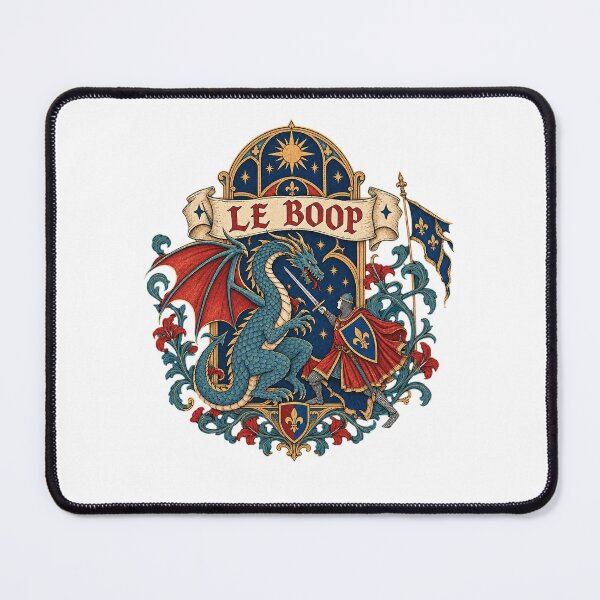 Item preview, Le Boop Dragon Knight Medieval Fantasy Vintage Persian Le Boop Dragon designed and sold by CatiaStudioArt.