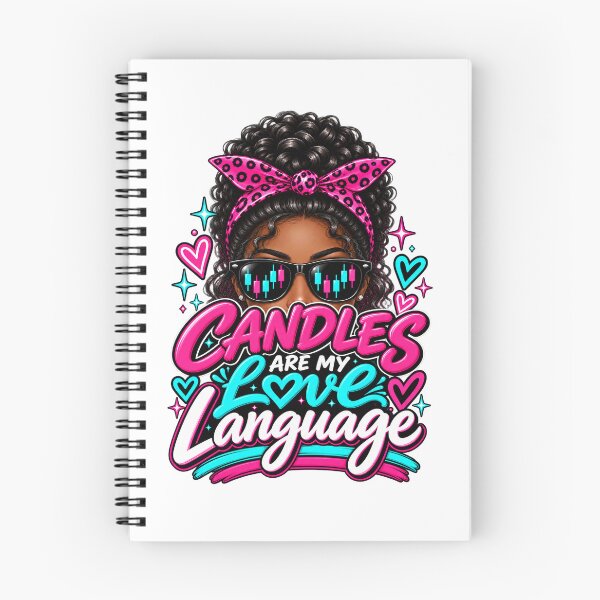 Item preview, Trader Chick-Candles Are My Love Language-Option One- White Background  designed and sold by Trendi61.
