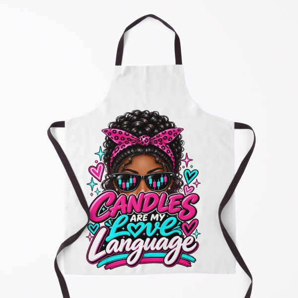 Item preview, Trader Chick-Candles Are My Love Language-Option One- White Background  designed and sold by Trendi61.
