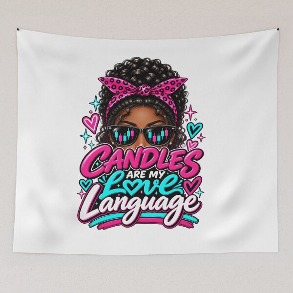 Item preview, Trader Chick-Candles Are My Love Language-Option One- White Background  designed and sold by Trendi61.