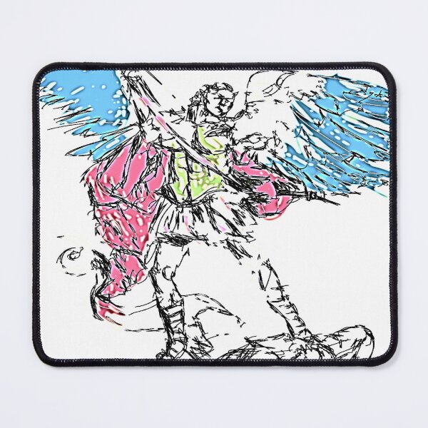 Item preview, Saint Michael The Archangel Holy Warrior Classical Art Aesthetic designed and sold by Mythos-Apparel.