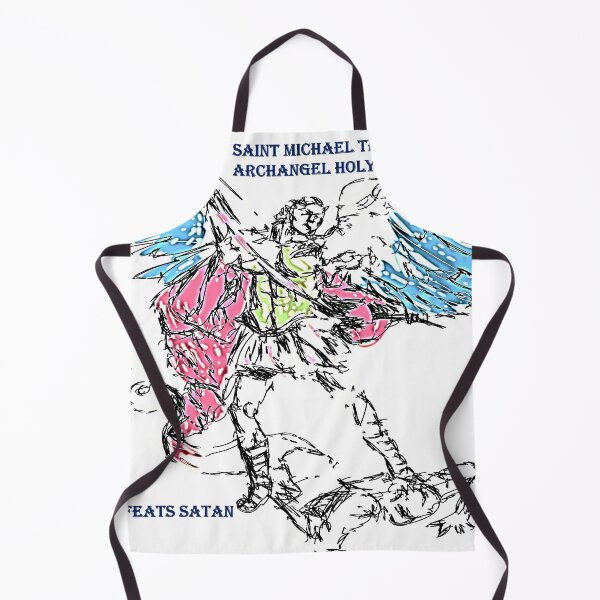 Item preview, Saint Michael The Archangel Holy Warrior Classical Art Aesthetic designed and sold by Mythos-Apparel.
