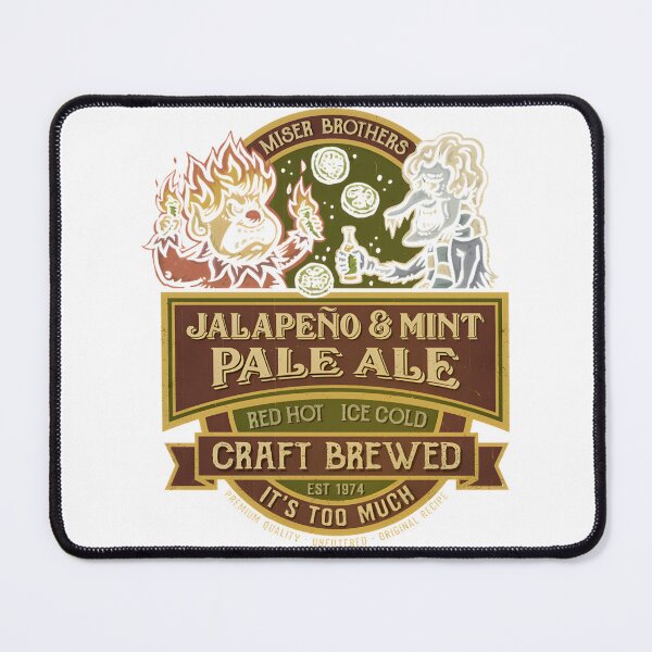 Item preview, Miser Brothers Jalapeno and Mint Ale Artistic Beverage Design designed and sold by Bernadetta Jeanie W..