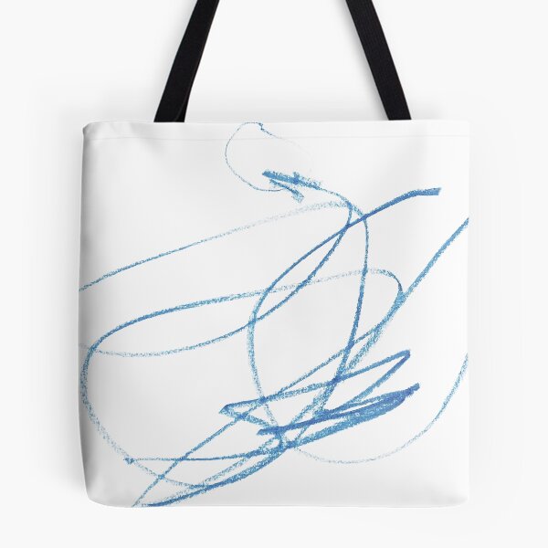 Item preview, Vessel V · Minimalist Line Drawing in Cobalt designed and sold by Maison Maru.