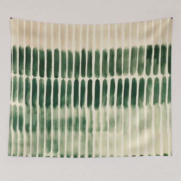 Item preview, Forest Green Minimalist Stripe Abstract designed and sold by trajeado14.